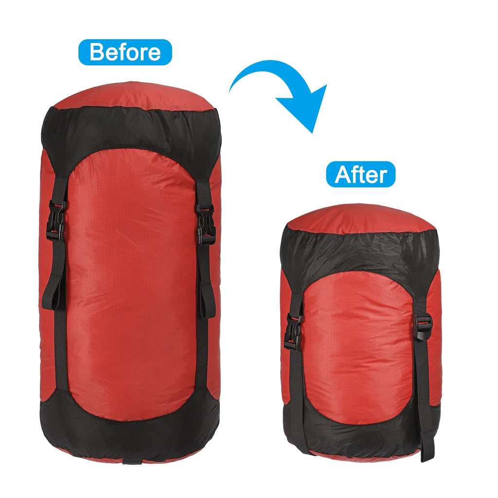 Red 25L Waterproof Compression Stuff Sack I7059