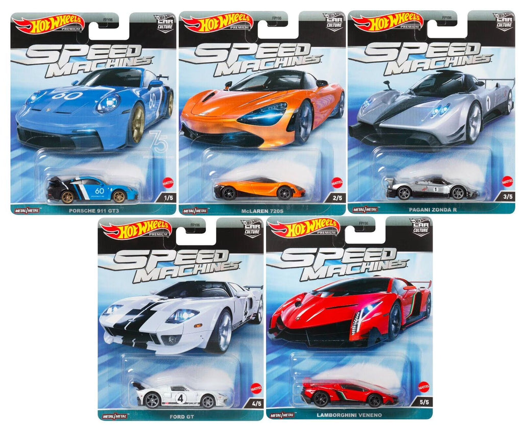 Set of 5 1/64 Diecast Cars S8891