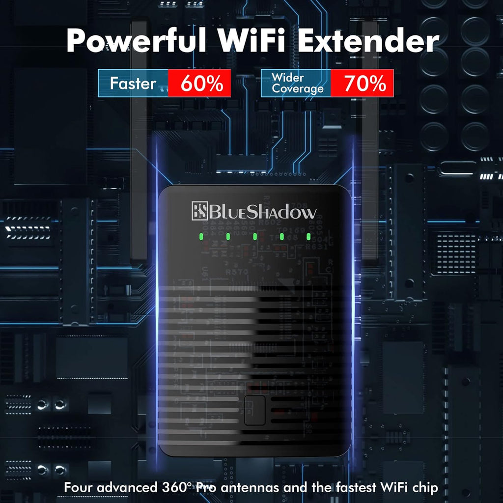 WiFi Extender AC 1200 Dual Band Repeater 2 Pack I938