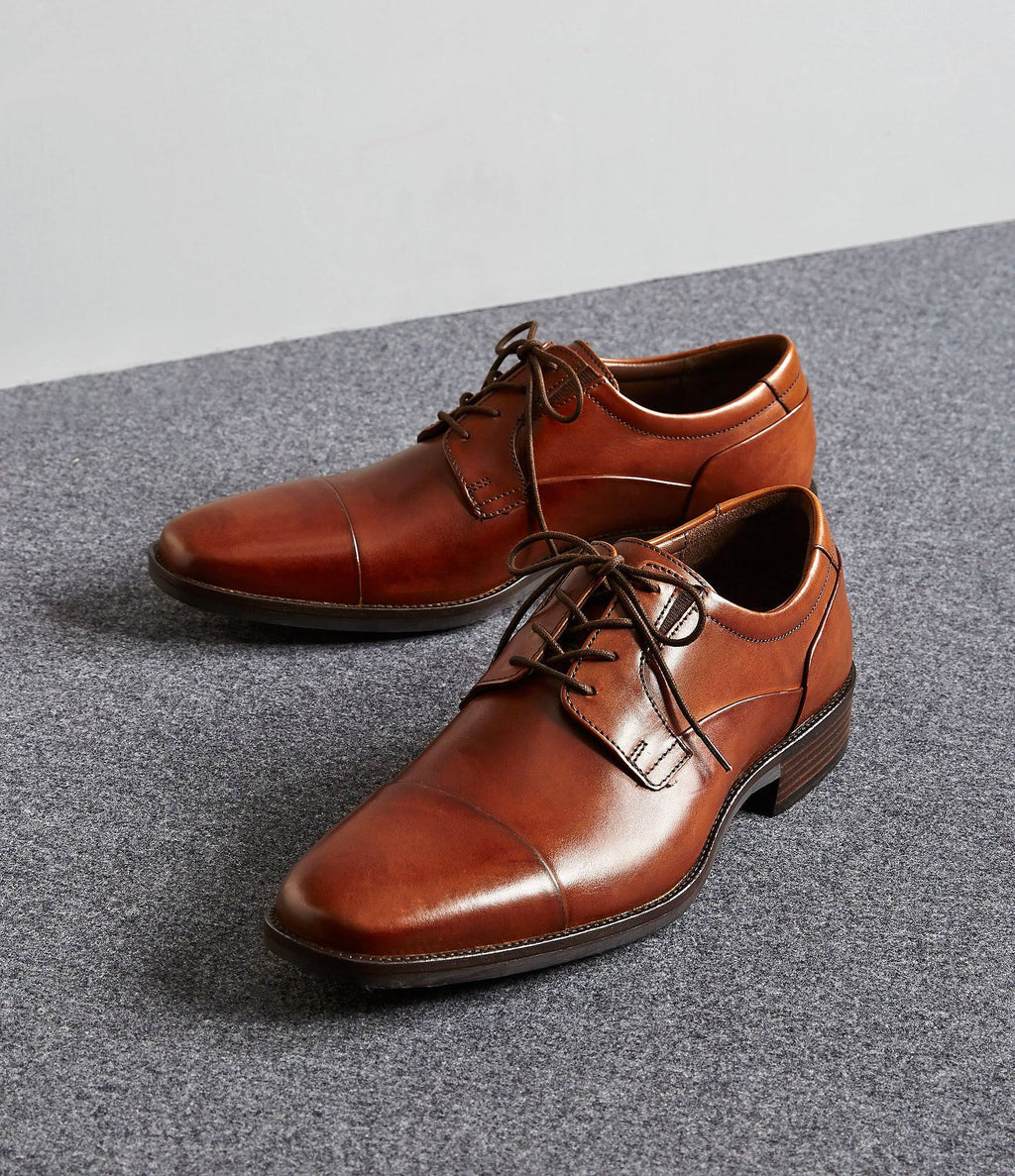 Black Cap-Toe Derby B993