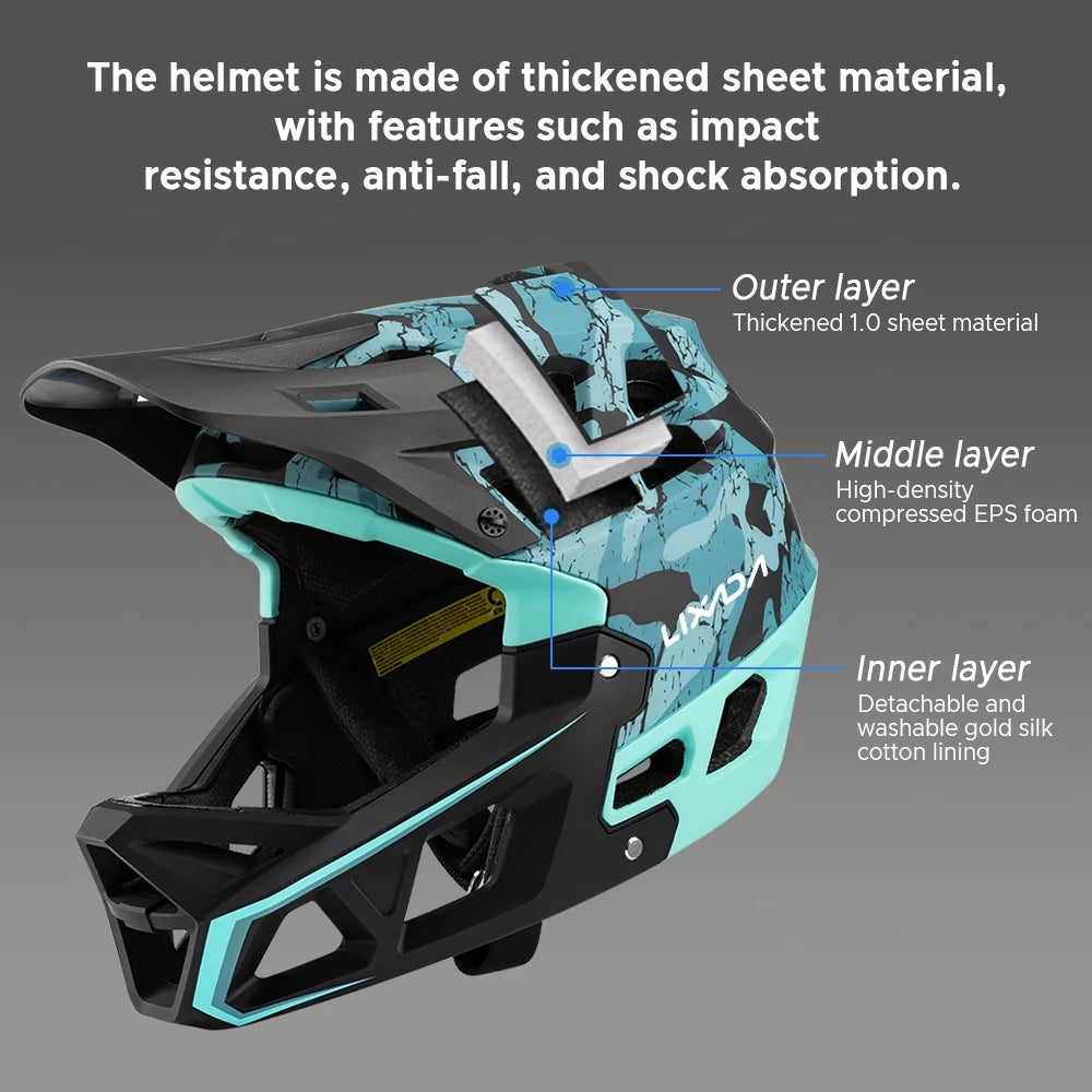 Full Face Mountain Bike Helmet S202540