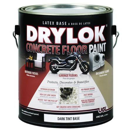 Drylok Dark Tint Base Latex Based Concrete Floor Paint Gallon (Case of 2) S1110