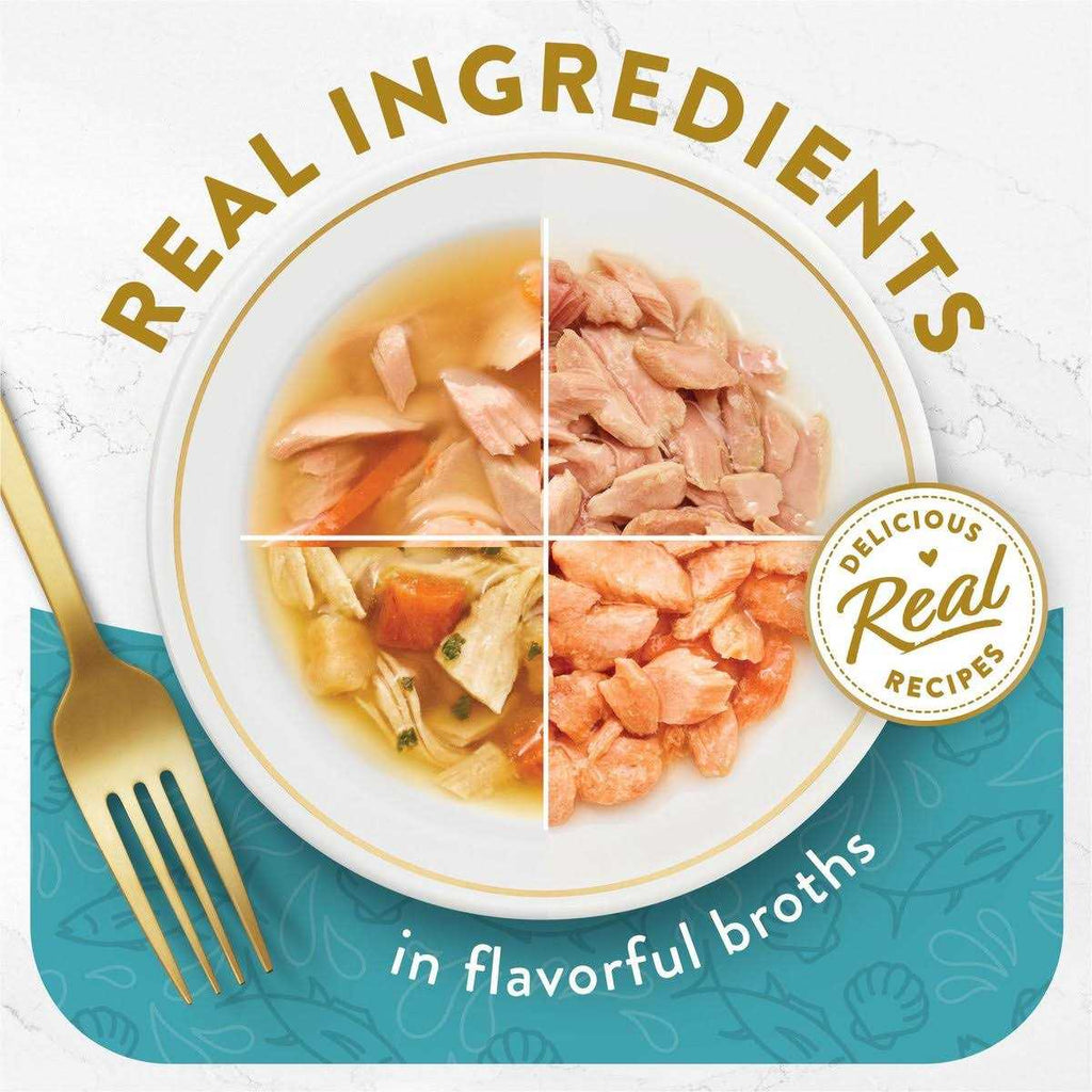 Grain Free Wet Cat Food Topper Variety Pack D8771