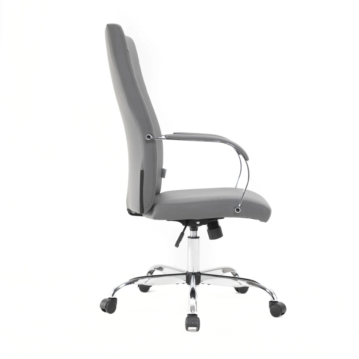 Leather Adjustable Height Office Chair with Tilt & 360 Degree Swivel P424