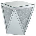 Square End Table with Mirror I376923