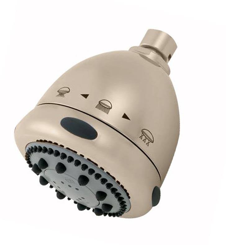 4x22 Light Grey Face Showerhead with Low Flow Regulator O462765