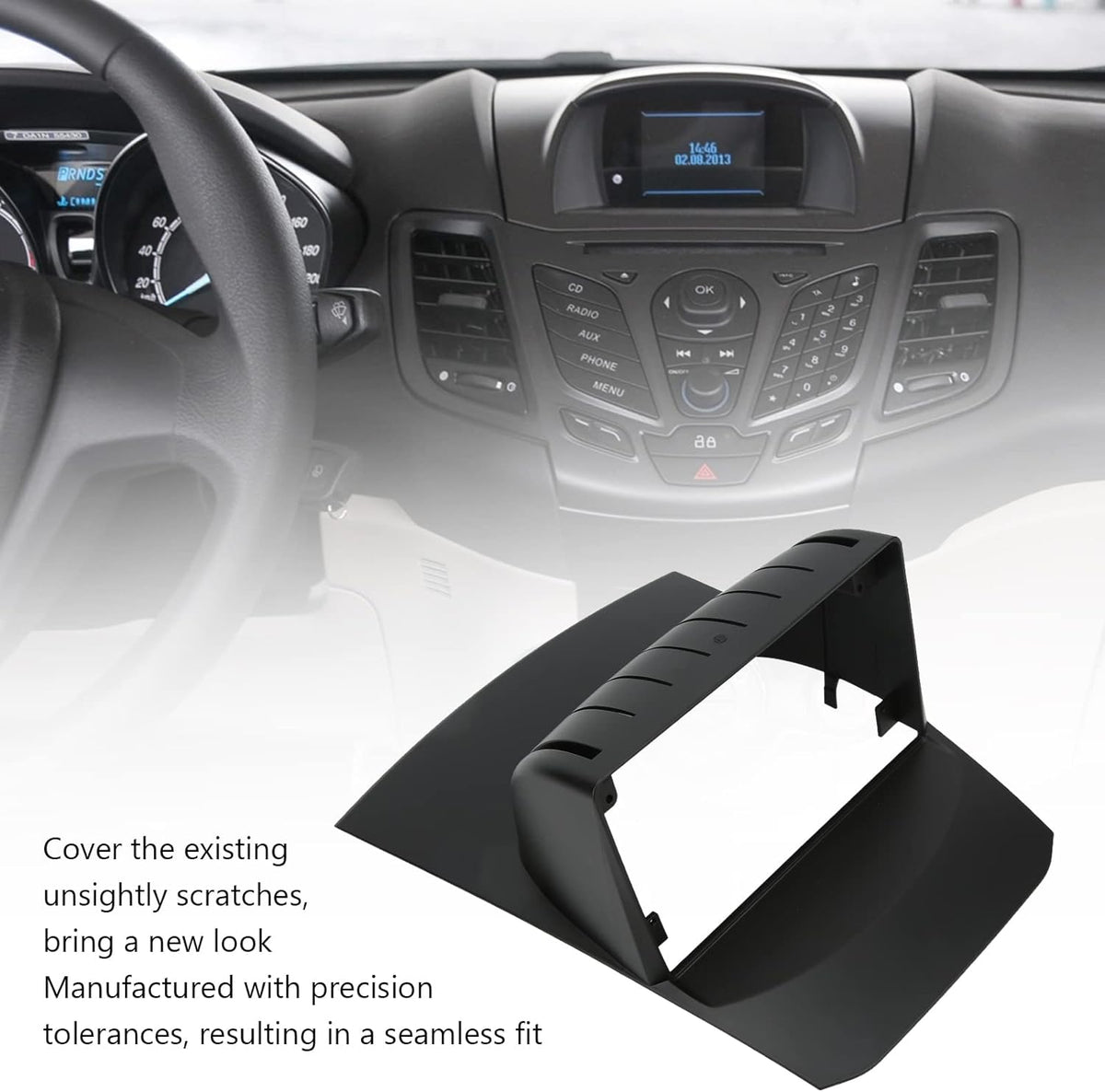 Car Dash Radio Stereo Fascia Navigation Frame B711430
