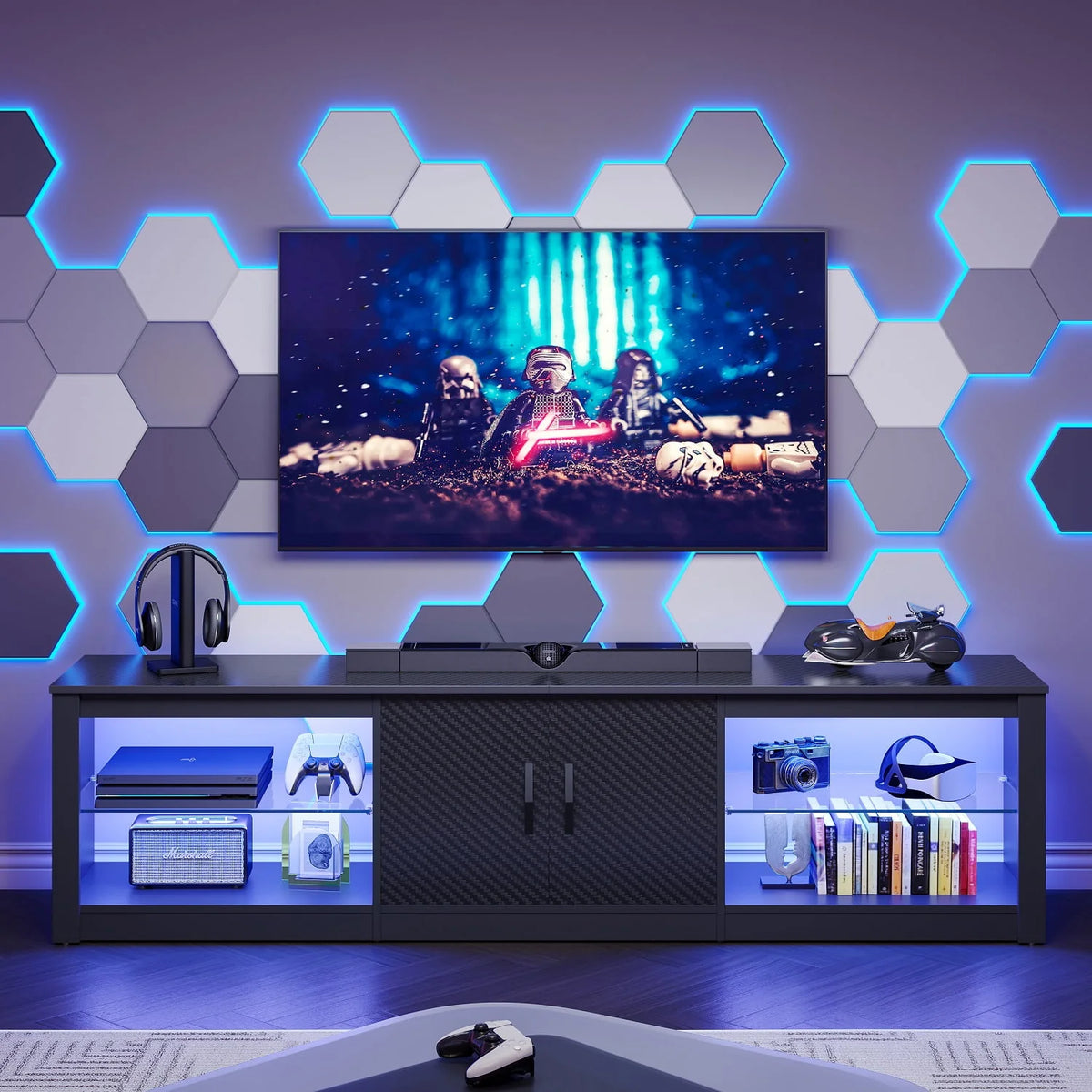 Wash Grey TV Stand E5072