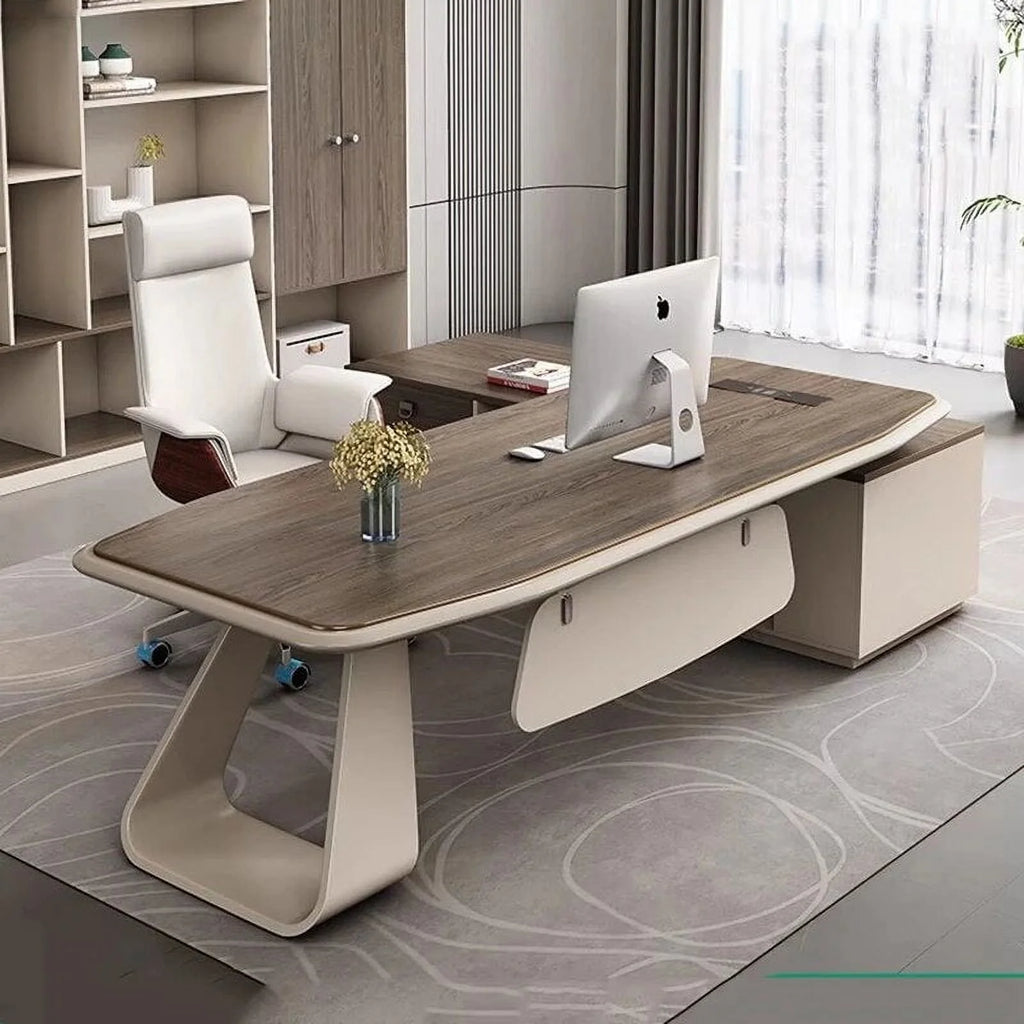 L Shaped Office Desk Q437
