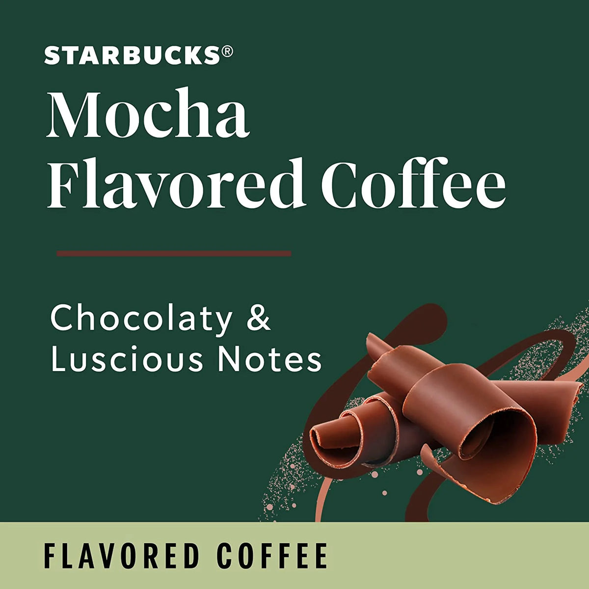 Mocha Flavored Ground Coffee 11 oz Pack of 2 Y6155