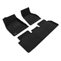 3D MAXpider ELEGANT Floor Mat (BLACK) Full Set U180830