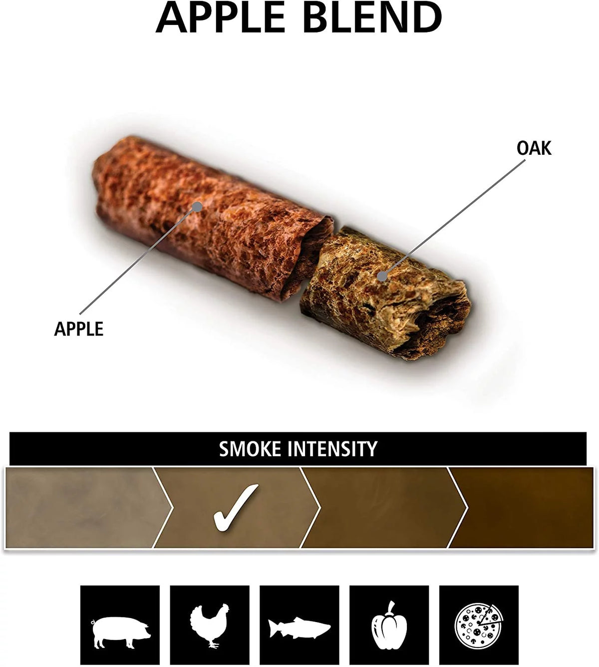 Apple Blend Hardwood Grilling Pellets C238