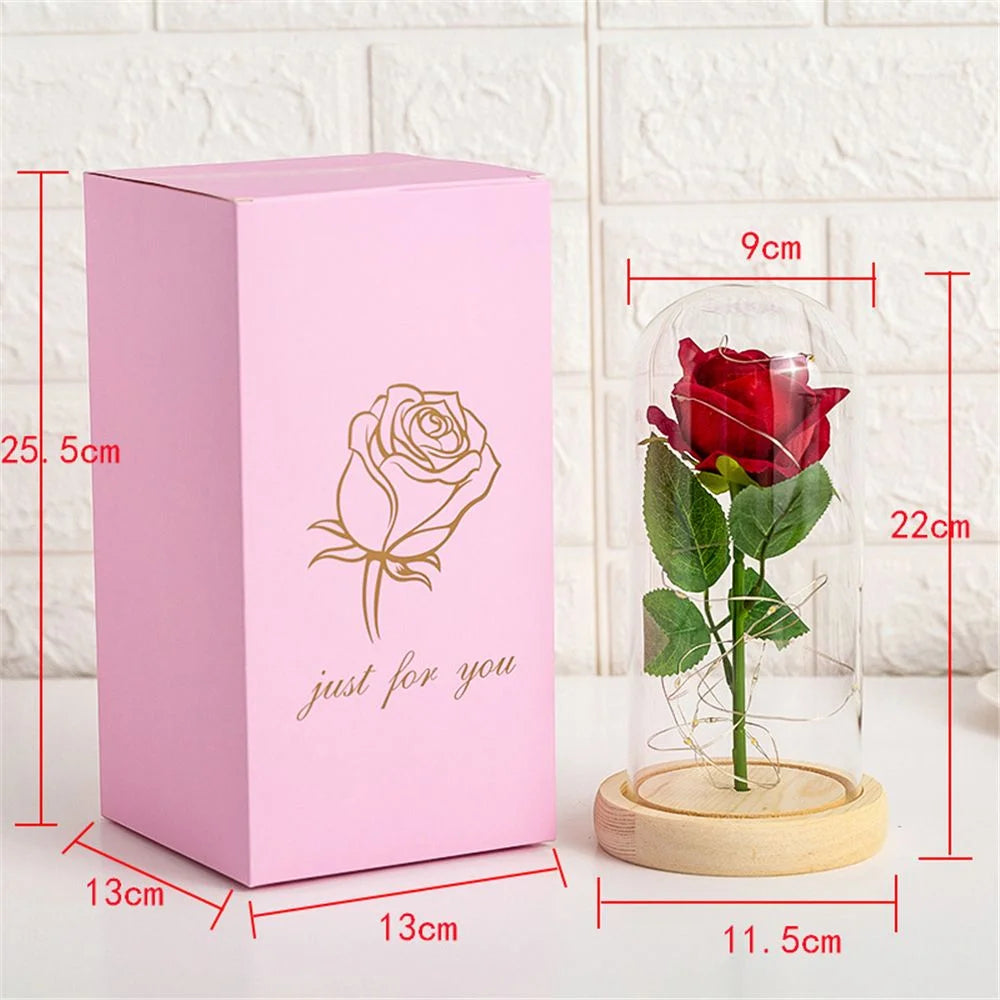 Artificial Flower Rose with Light Night Light C67500