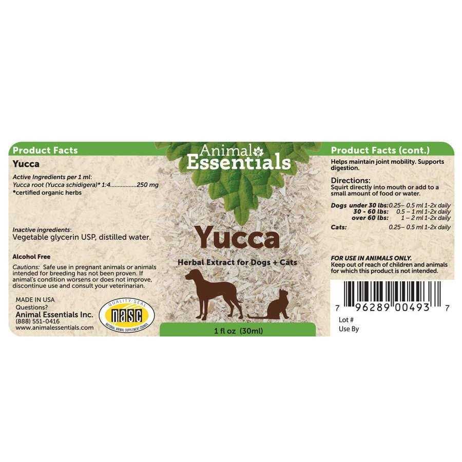 Yucca Herbal Extract for Dogs & Cats X65555