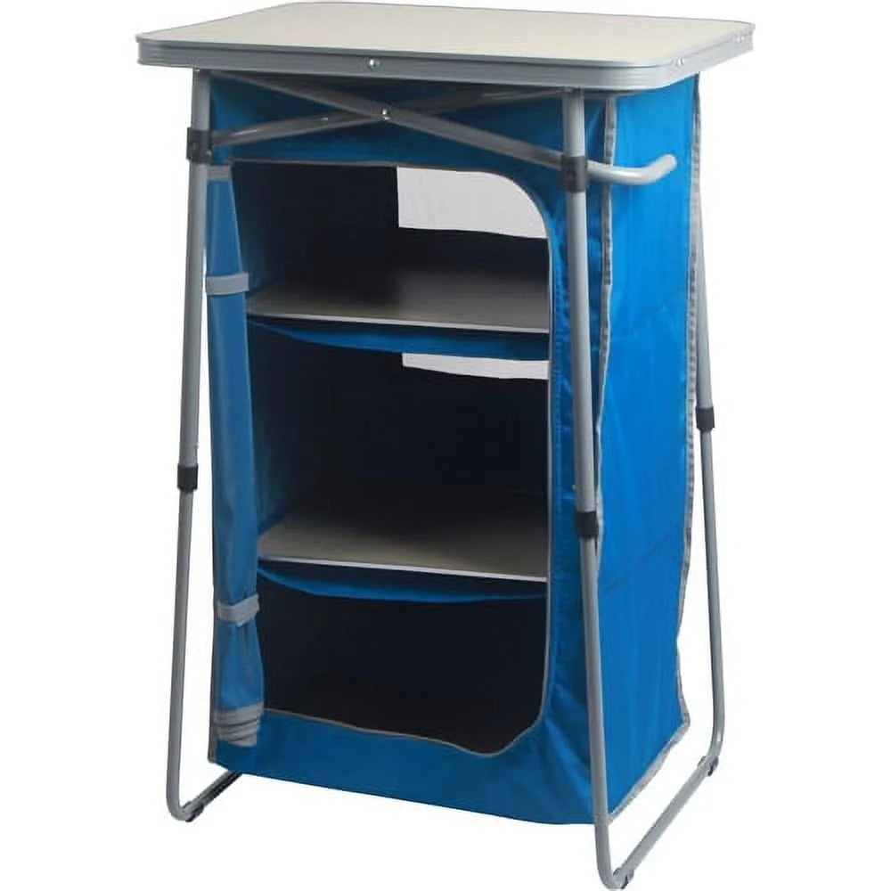 3-Shelf Collapsible Cabinet with Table Top K641617