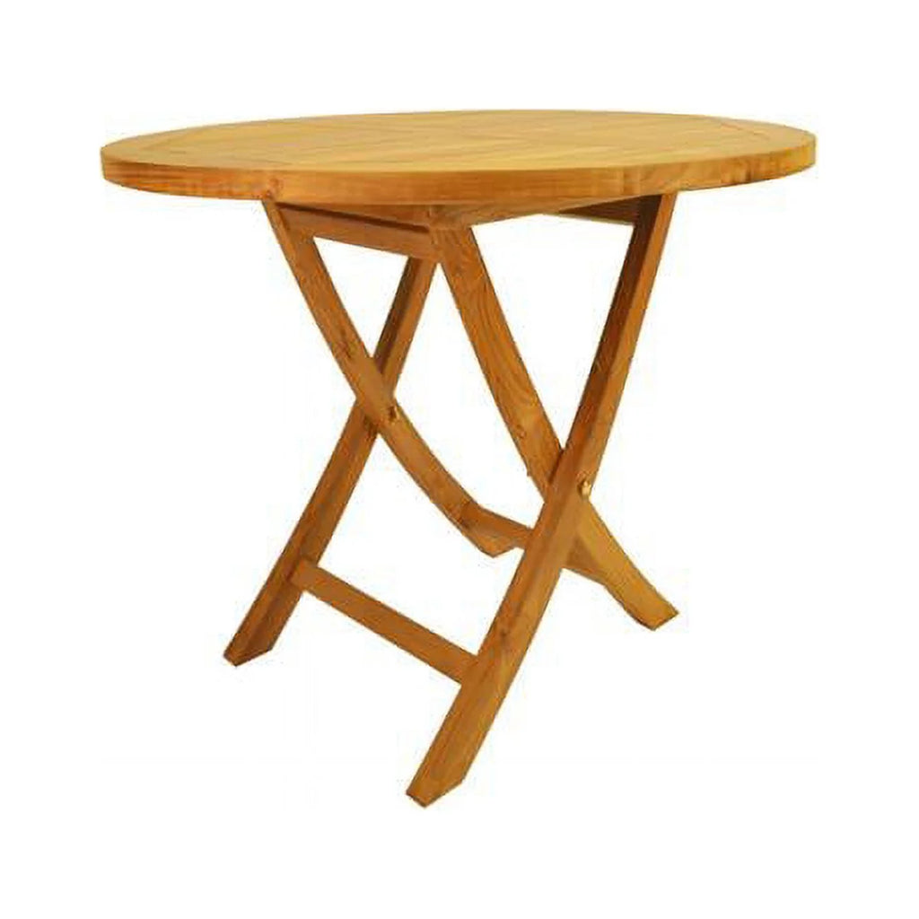 35 in. Round Folding Bistro Table K5471