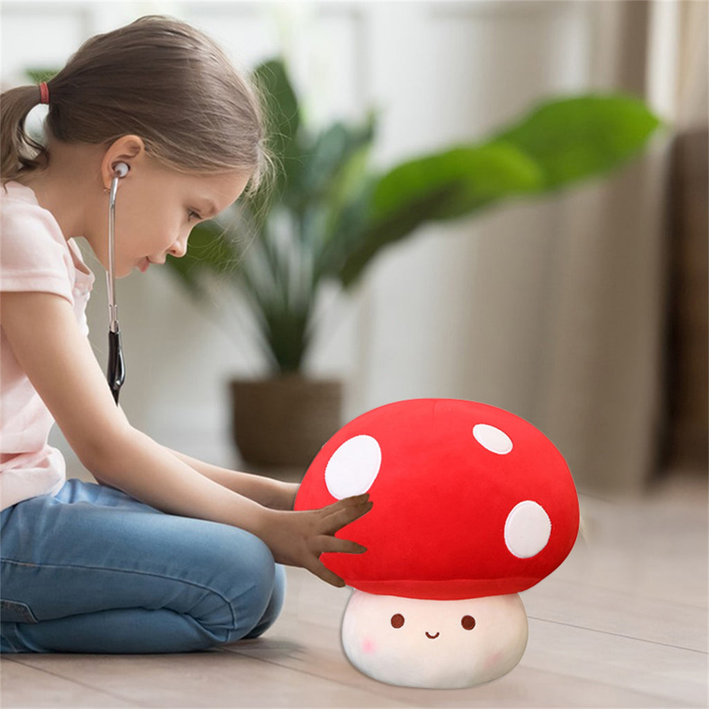Cute Mushroom Plush Stuffed Animal Pillow 9 12 inch V412533