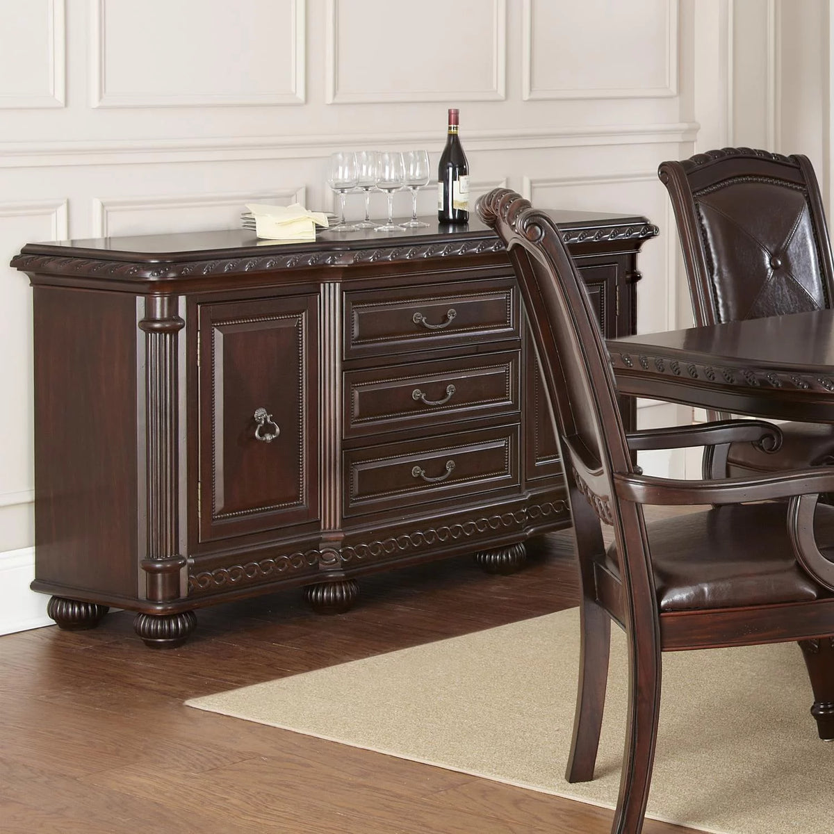 Brown Cherry Buffet C28444