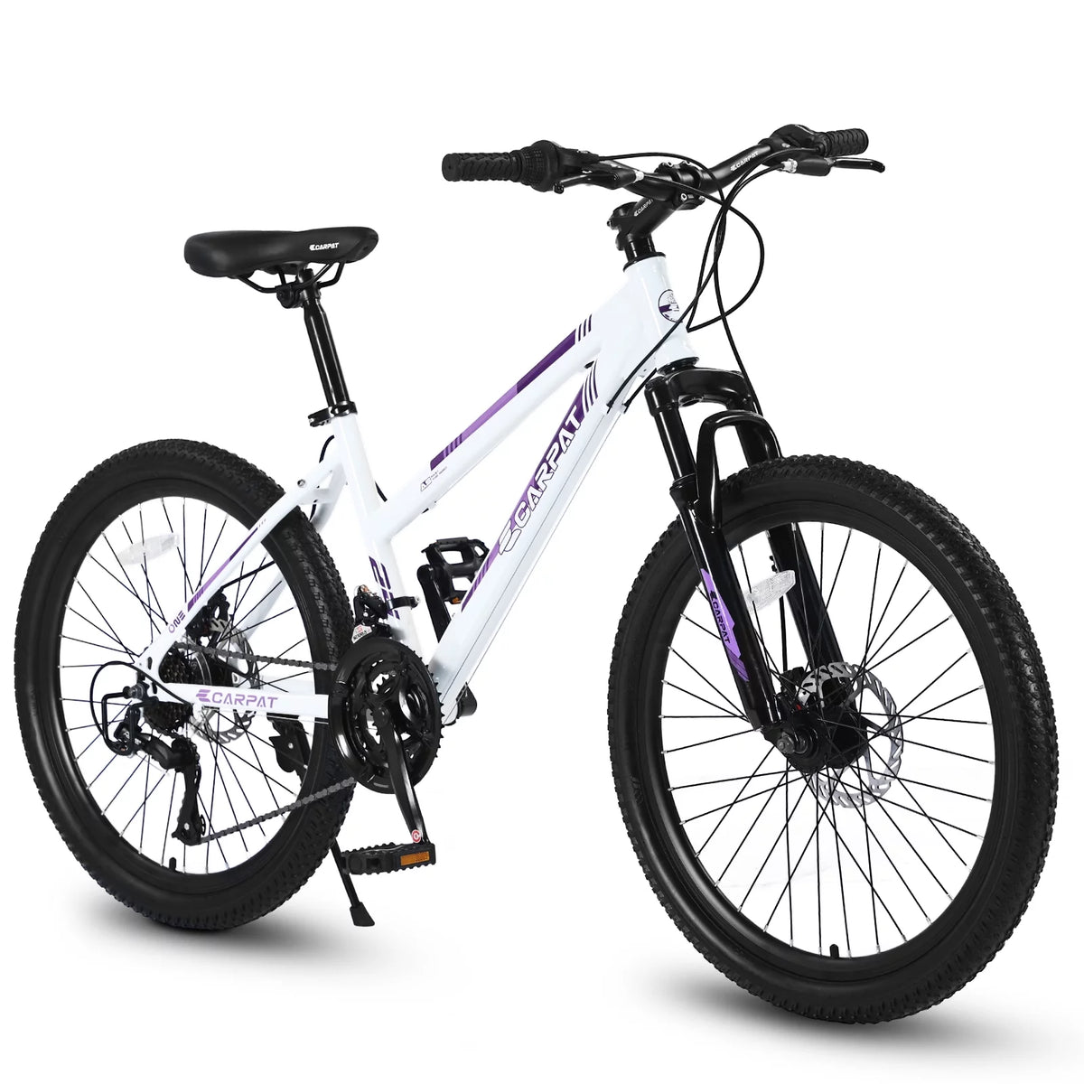 Pink 26 inch 21 Speed Dual Disc Brake Mountain Bike L476