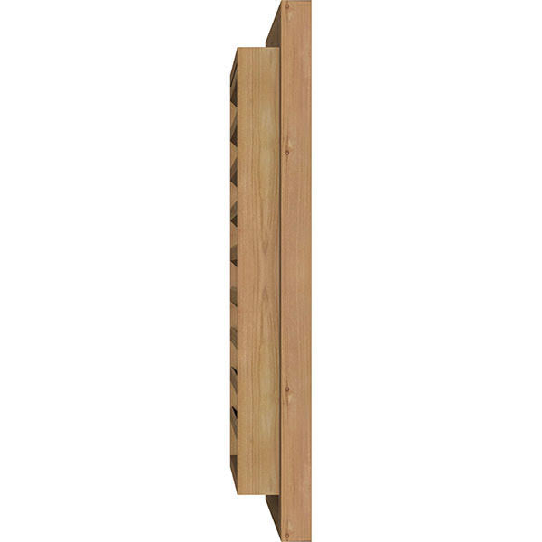 Unfinished Functional Vertical Gable Vent R78461