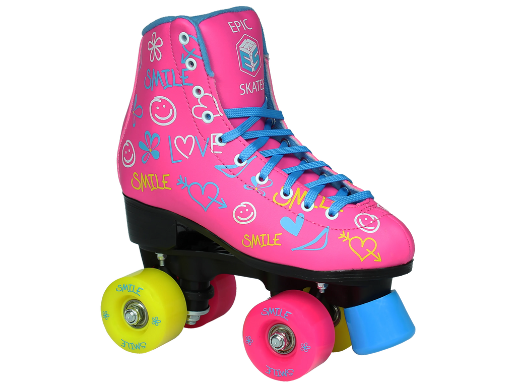 Blush Quad Roller Skates - Size 9 H13138
